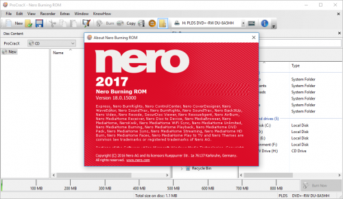 Nero 2017 platinum serial key